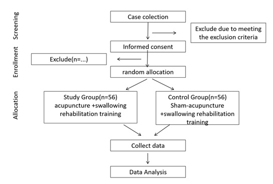 Trial flowchart