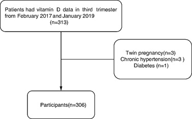 Recruitment of records for study participants, Preterm birth was defined as delivery before 37 weeks of pregnancy.